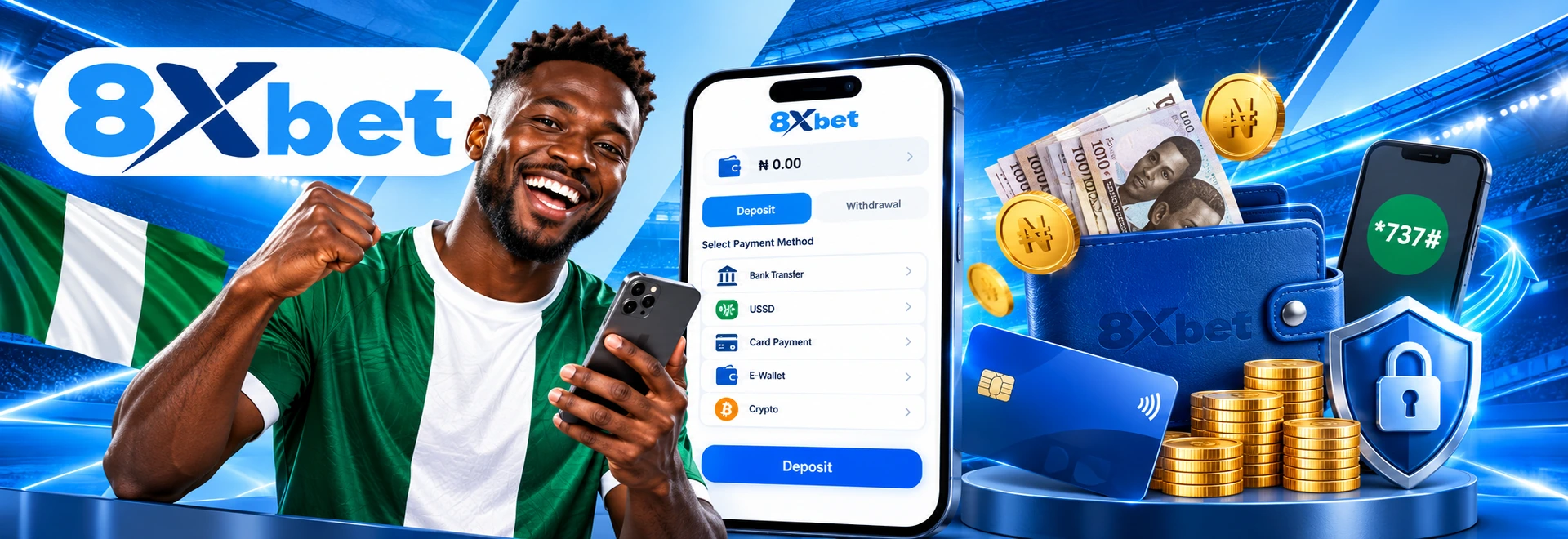 8xbet Deposit Nigeria – How to Fund Your Account