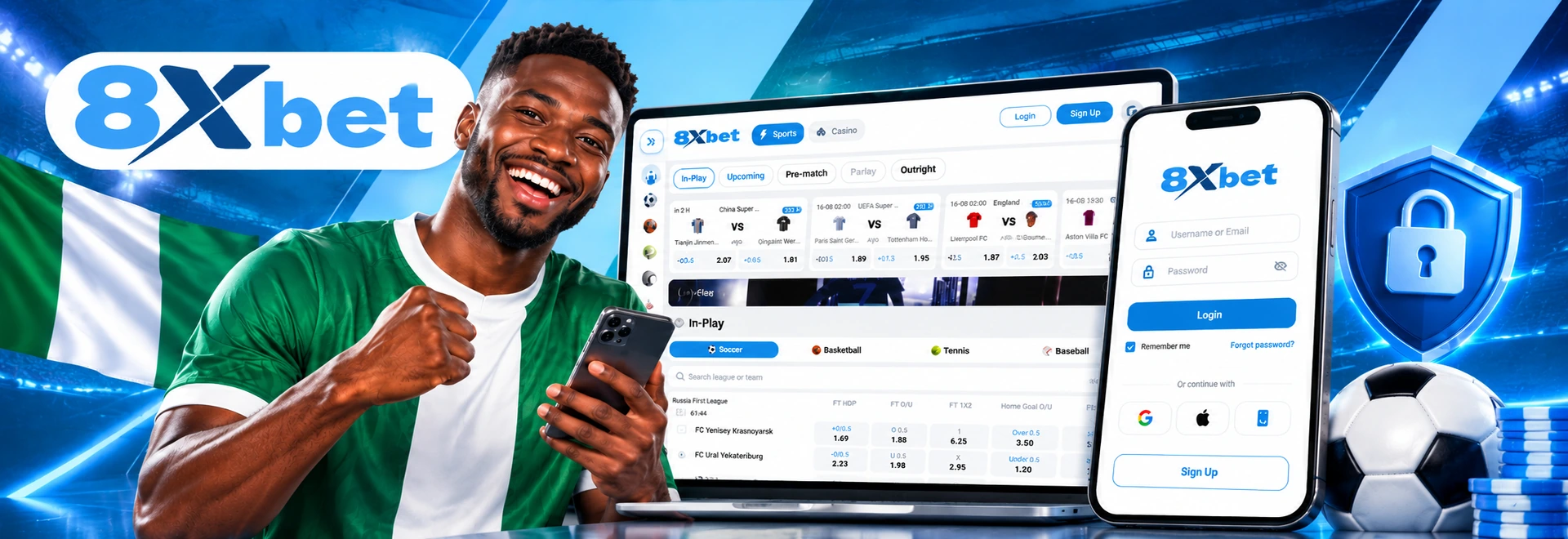 8xbet Login Nigeria – Sign In & Start Betting