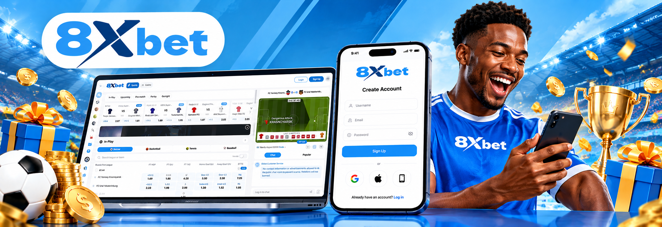 8xbet Sign Up Nigeria – Register & Create a New Account